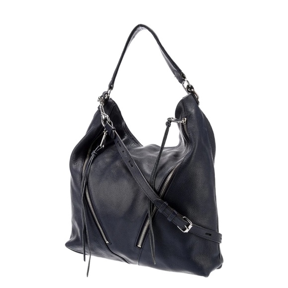 Rebecca Minkoff Fringe Trim Leather Crossbody Bag - Picture 12 of 13